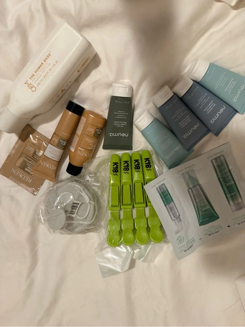 Redken Neuma K18 o&m Travel Size Hair Care Kit in Teal & Green